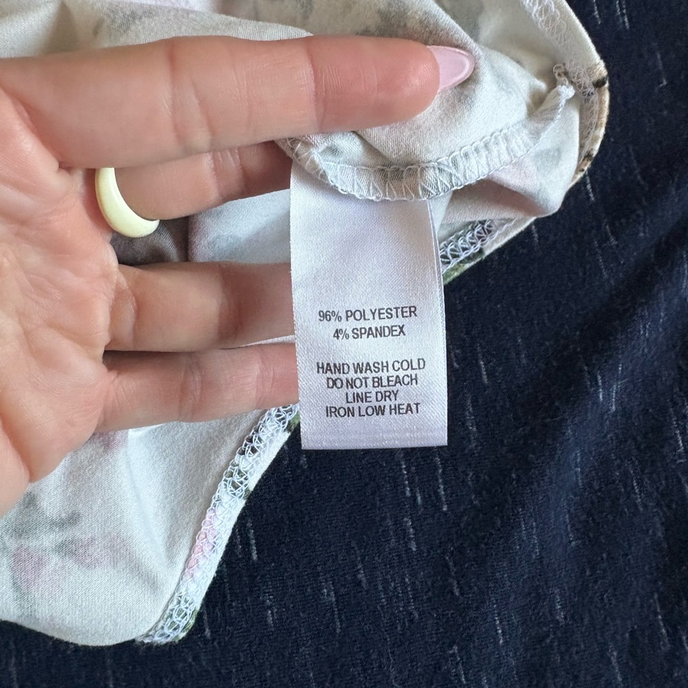 Lulu's Pink and Cream Floral Bodysuit - Picture 9 of 10